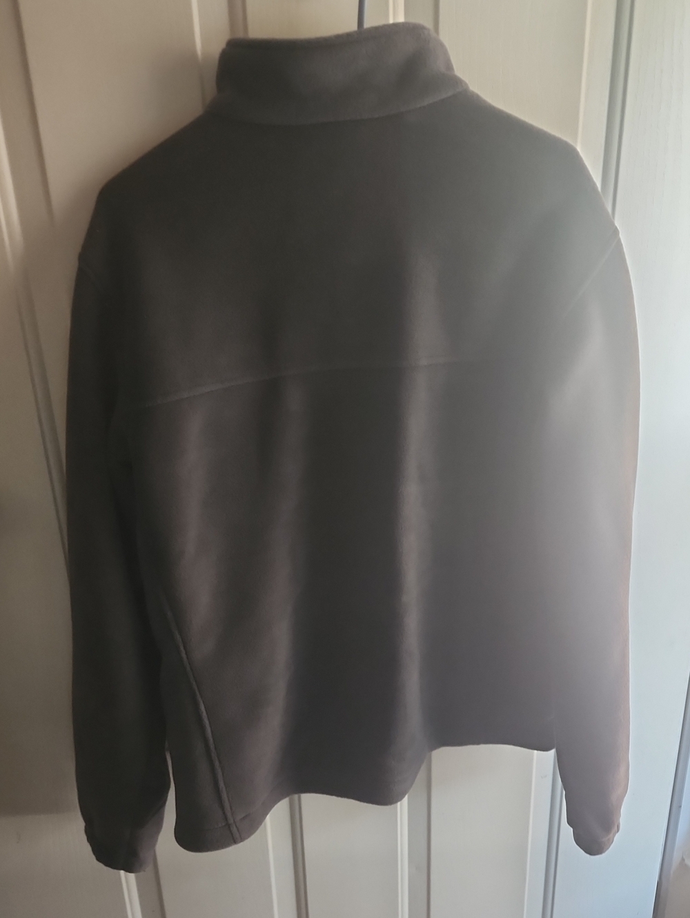 Columbia Men's Dark Gray Full-Zip Fleece Jacket - Picture 2 of 4